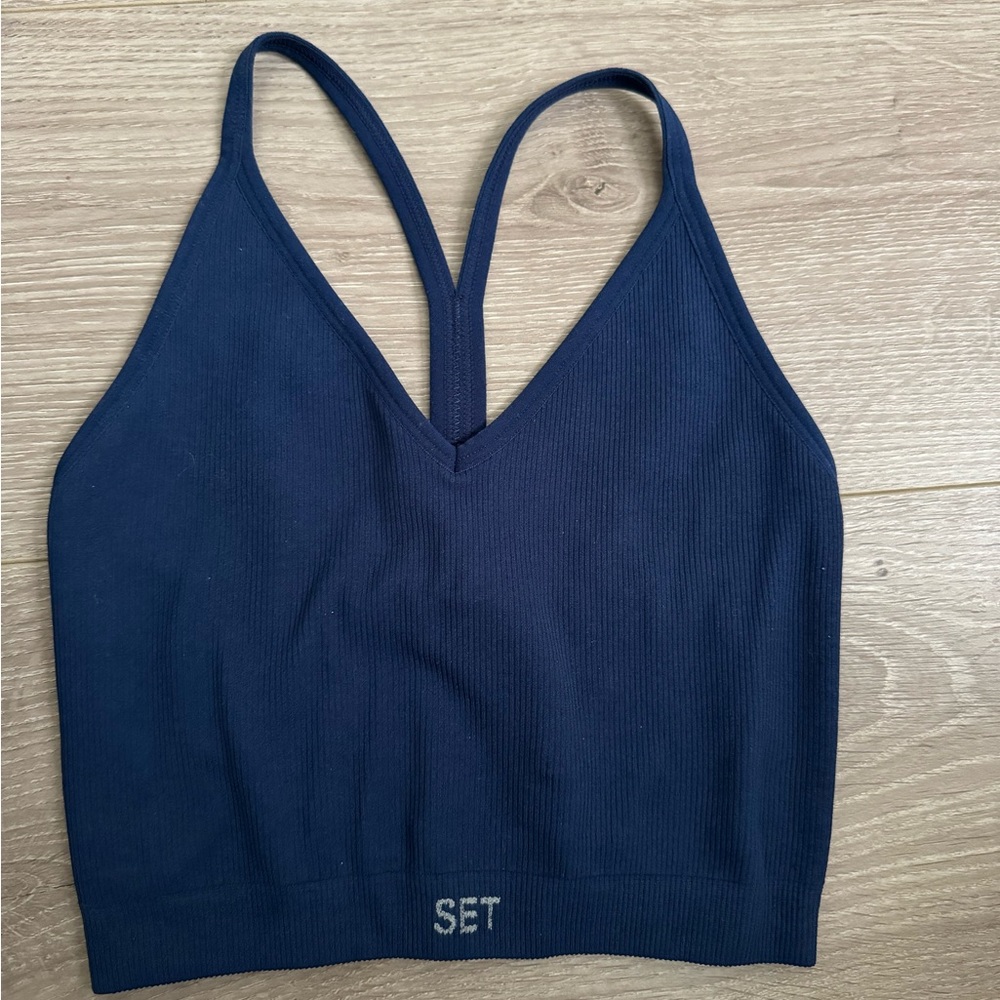 Set Active sculptflex ribbed v bra